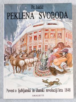 Knjiga Peklena svoboda, Fran Jaklič, 1992.